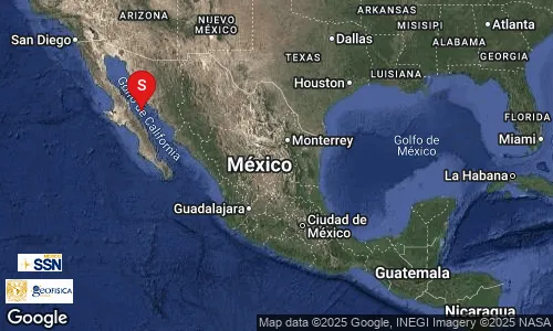 Un sismo de magnitud 5.7 sacudió Baja California