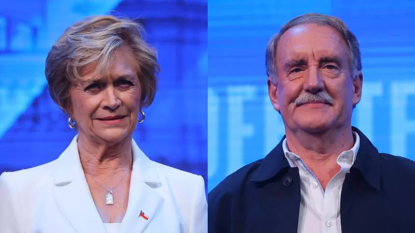 Candidatos presidenciales Matthei y Artés Caal 13