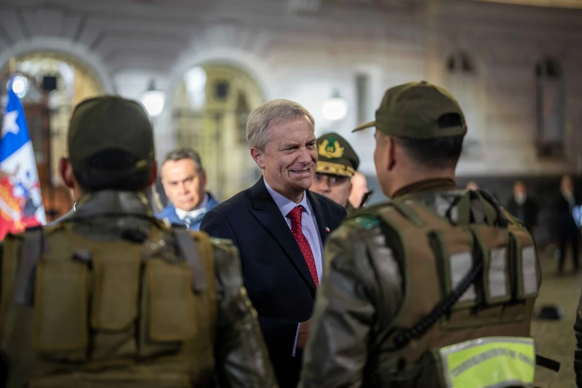 Kast: “La mano ha cambiado” en operativo policial / X Predidente