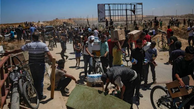 Fundación Humanitaria de Gaza E P A - E F E / H A I T H A M I M A D