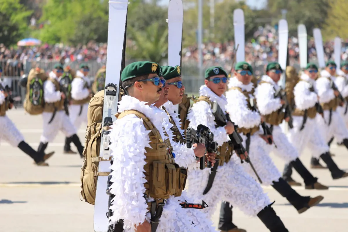 Gran Parada Militar 2025. Fotógrafo Cristian Daniel González Henríquez para The Times en Español