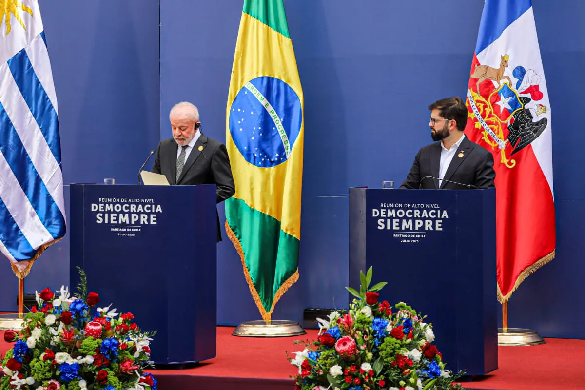 “Democracia Siempre”: Presidente Boric lidera cumbre progresista Fotógrafo Cristian Daniel González Henríquez para The Times en Español
