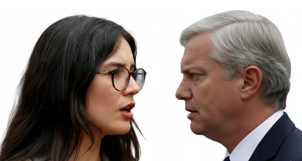 Camila Vallejo y Jose Antonio Kast The Times en Español