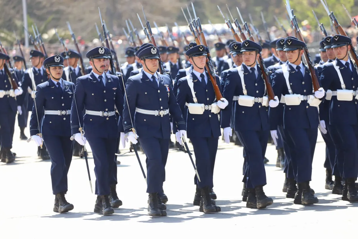 Gran Parada Militar 2025. Fotógrafo Cristian Daniel González Henríquez para The Times en Español