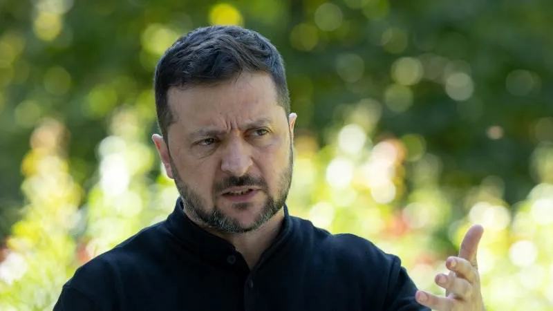 Volodymyr Zelensky EPA/STRINGER
