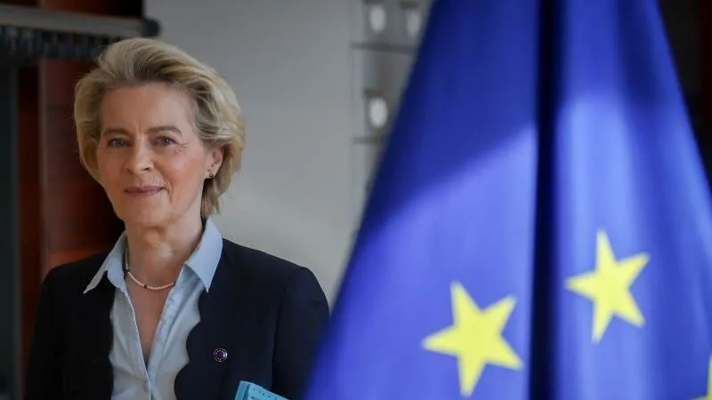Ursula von der Leyen 📷 E P A - E F E / O L I V I E R H O S L E T
