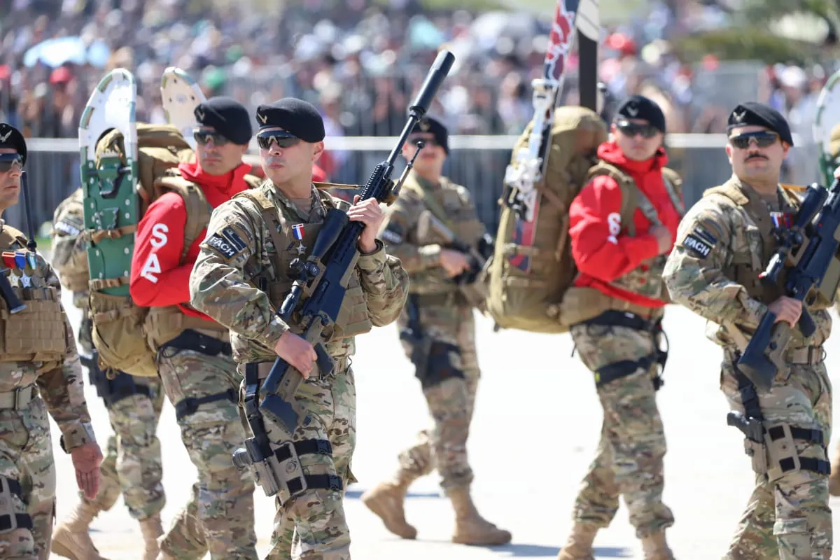 Gran Parada Militar 2025. Fotógrafo Cristian Daniel González Henríquez para The Times en Español