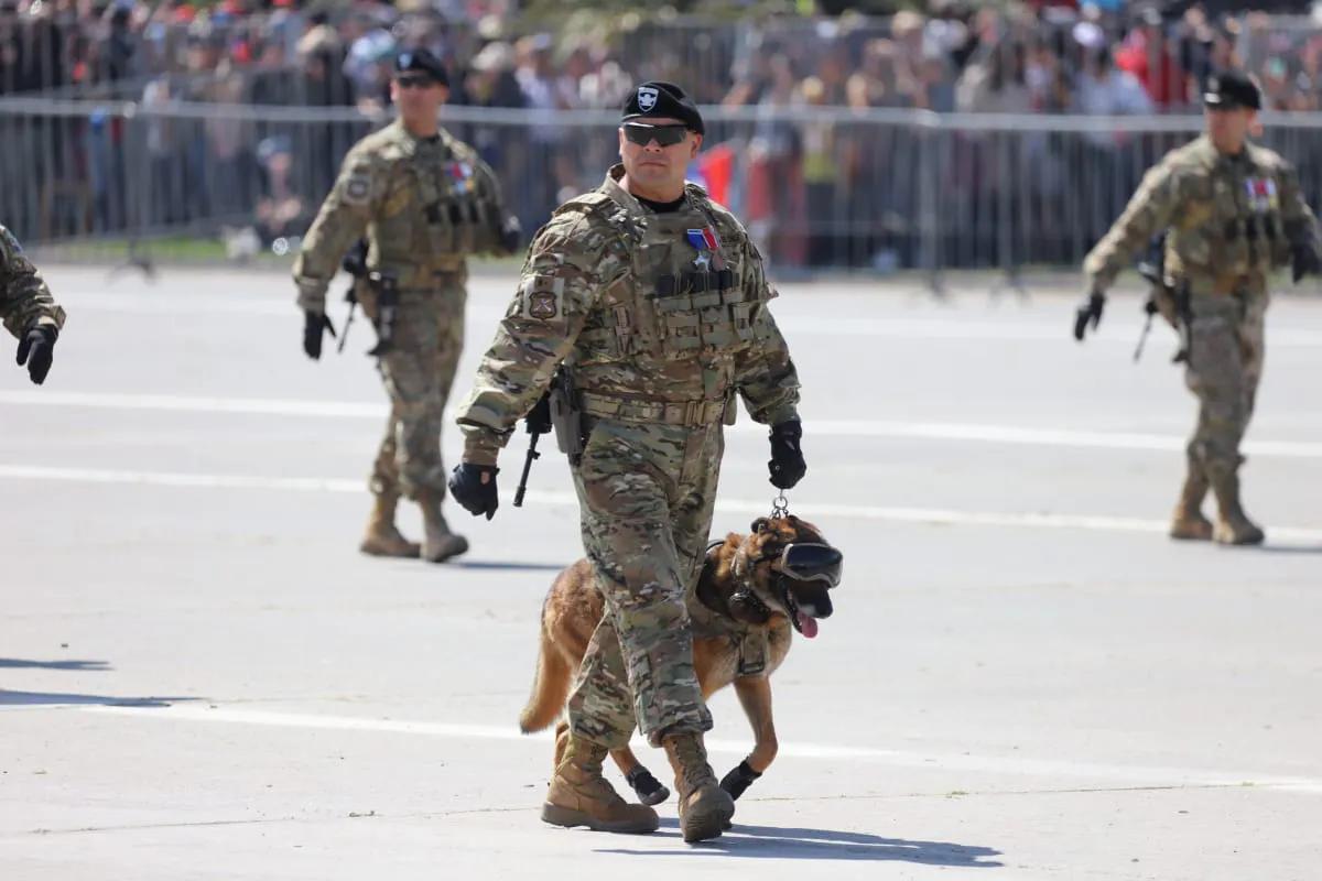 Gran Parada Militar 2025. Fotógrafo Cristian Daniel González Henríquez para The Times en Español