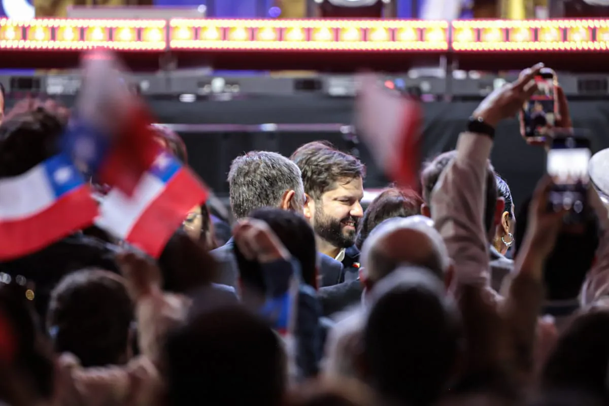 Presidente Boric Fotógrafo Cristian Daniel González Henríquez para The Times en Español