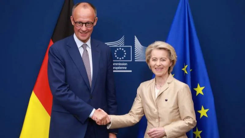 Friedrich Merz E P A - E F E / O L I V I E R H O S L E T