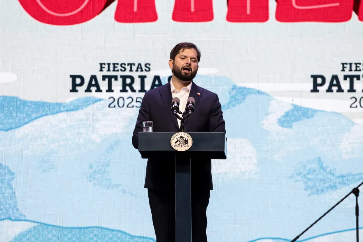 Presidente Boric Fotógrafo Cristian Daniel González Henríquez para The Times en Español