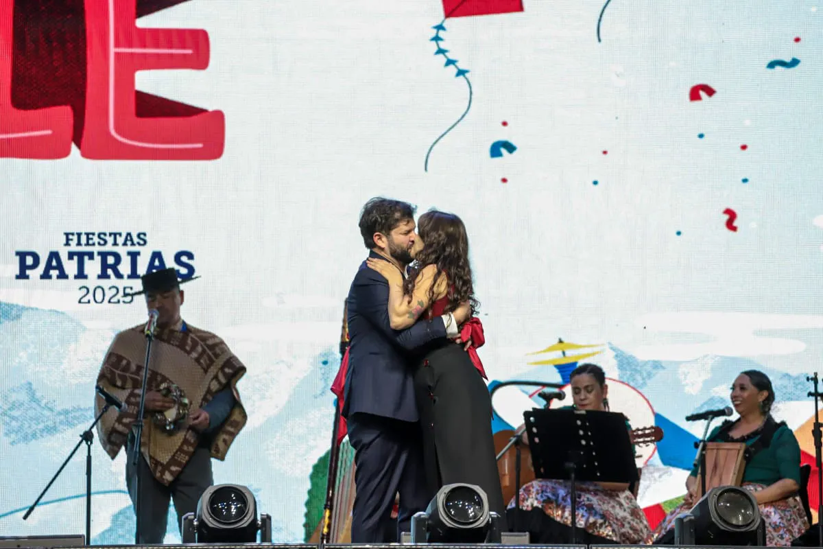 Presidente Boric y Paula Carrasco Fotógrafo Cristian Daniel González Henríquez para The Times en Español