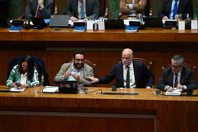 Nicolas Cataldo , Alvaro Elizalde , Mario Marcel Agencia Uno