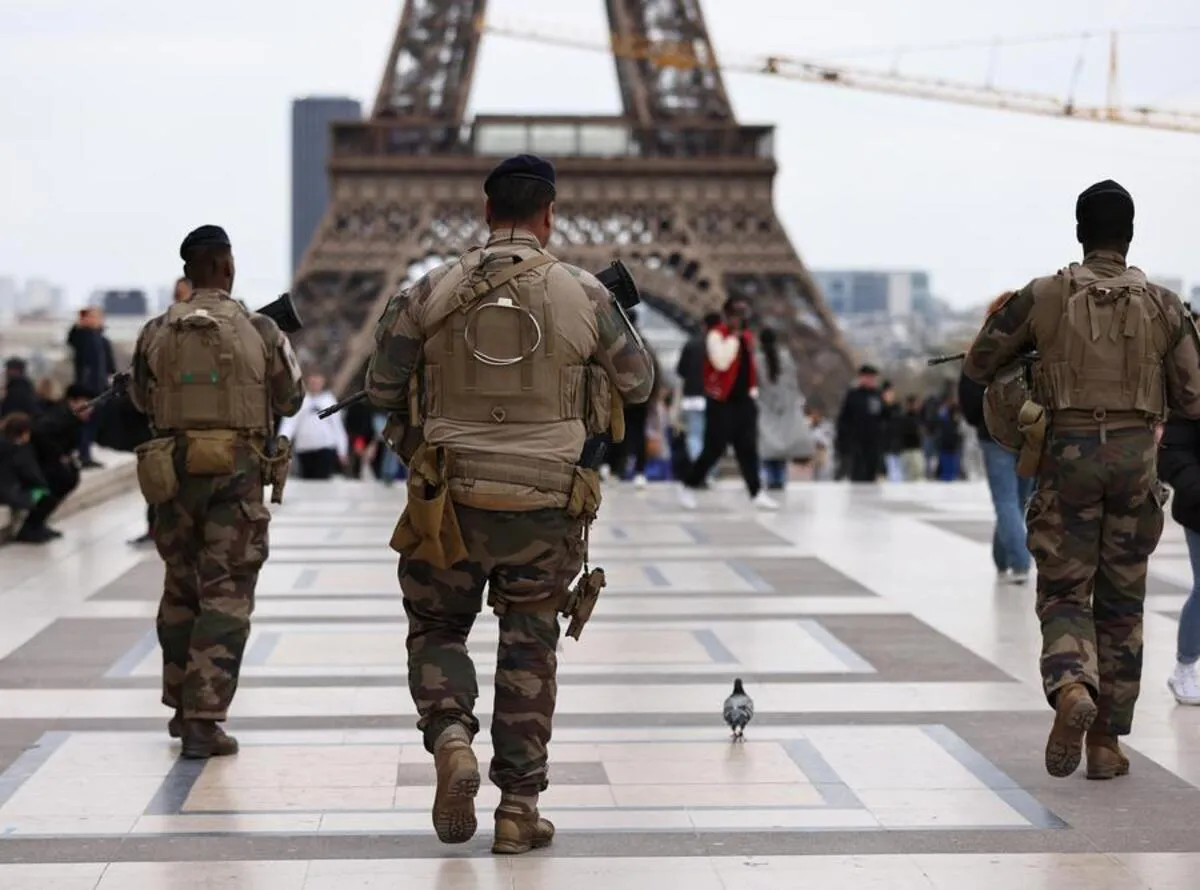 Militares Franceses Xinhua/Gao Jing