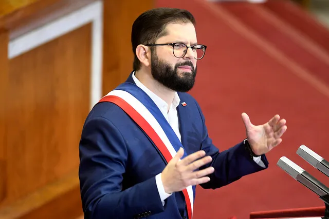 Presidente Gabriel Boric 📷 Agencia Uno