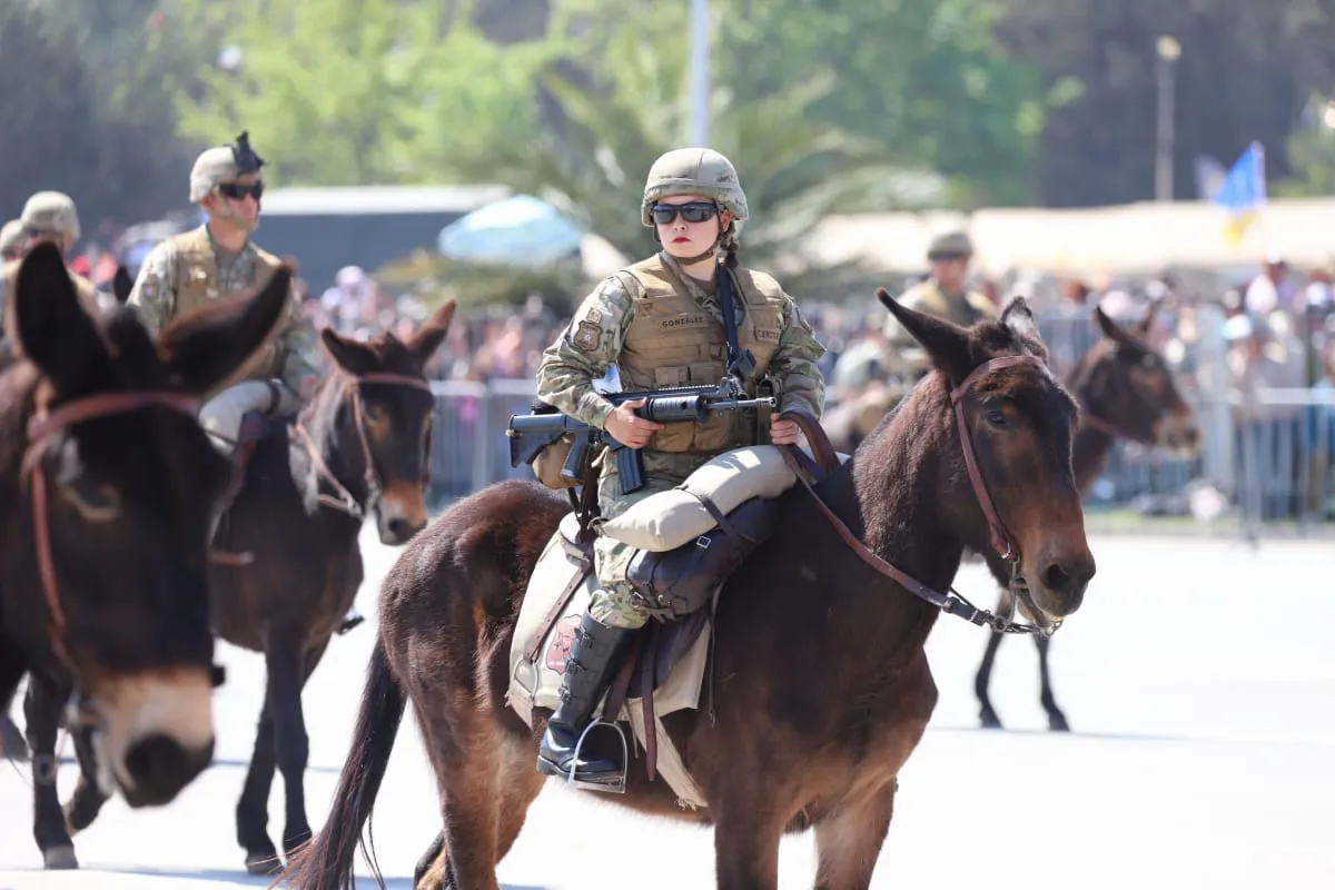 Gran Parada Militar 2025. Fotógrafo Cristian Daniel González Henríquez para The Times en Español