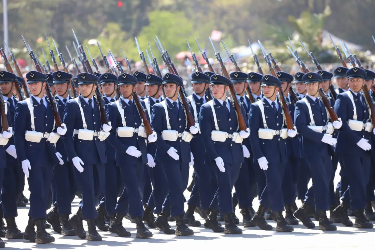 Gran Parada Militar 2025. Fotógrafo Cristian Daniel González Henríquez para The Times en Español