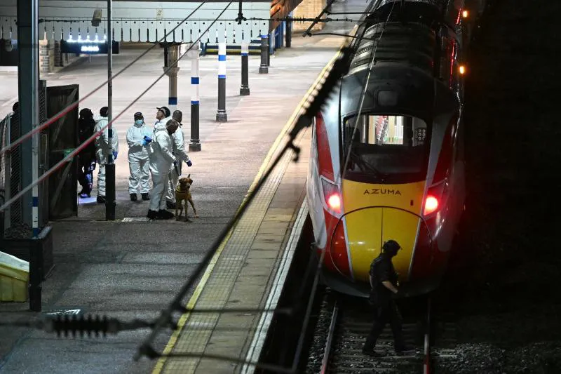 Ataque en tren de Reino Unido AFP