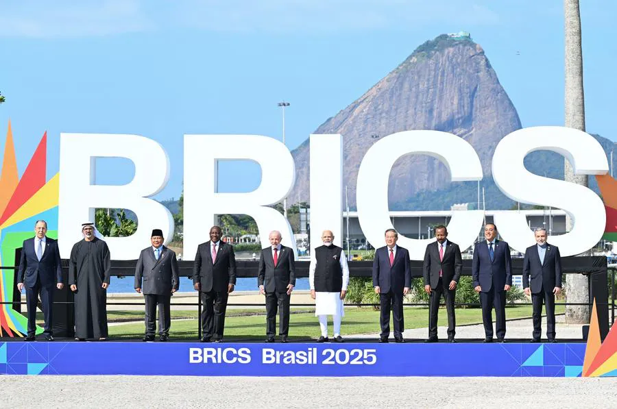 El bloque de BRICS Agencia Xinhua