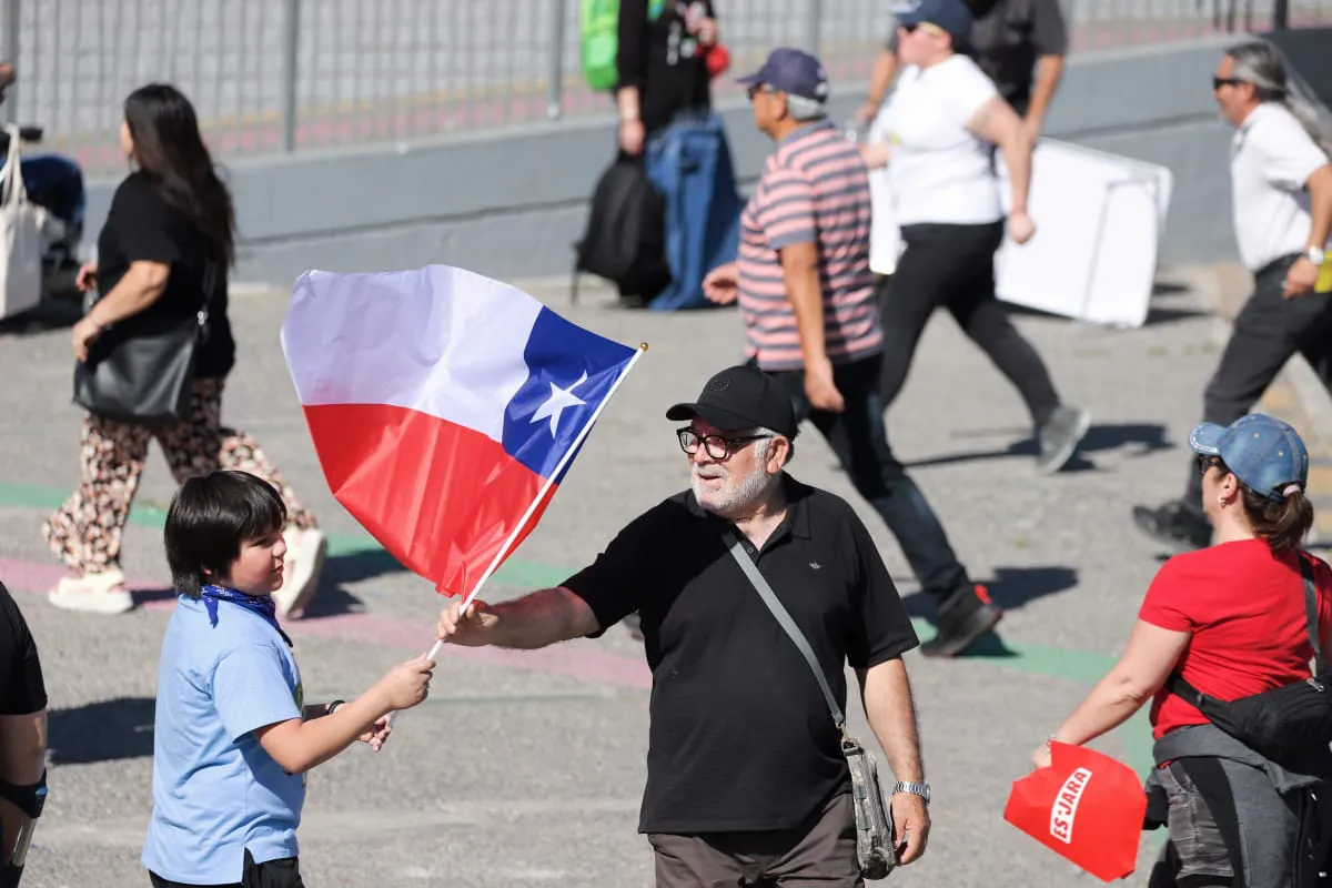 Cierre Campaña Jeannette Jara  Fotógrafo Cristian Daniel González Henríquez para The Times en Español