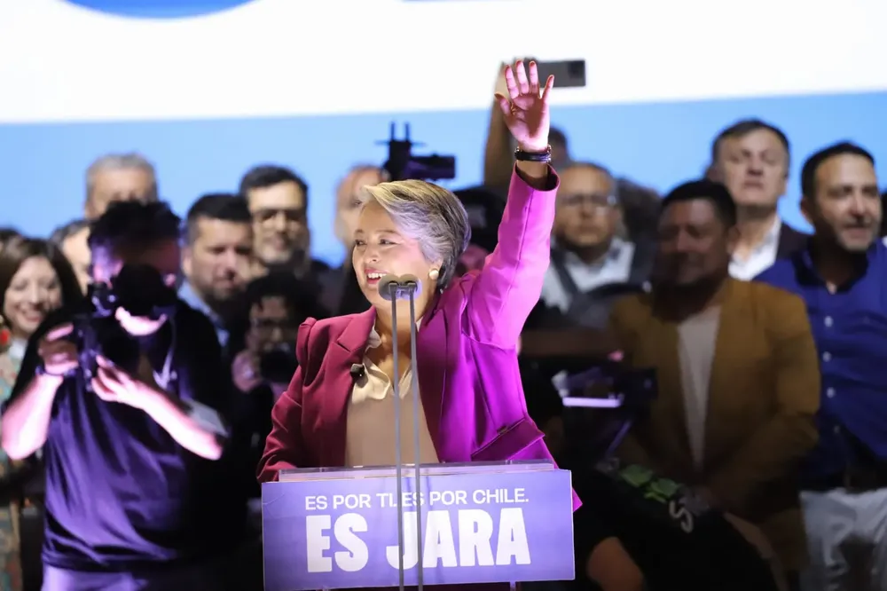 Cierre Campaña Jeannette Jara Fotógrafo Cristian Daniel González Henríquez para The Times en Español