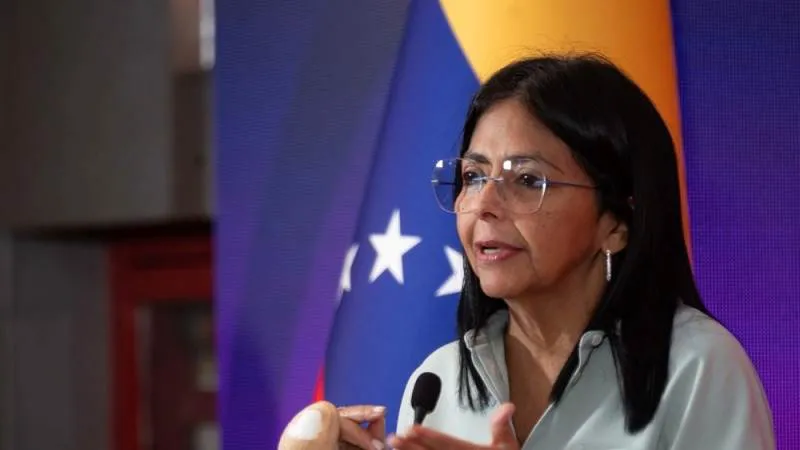 Delcy Rodríguez E P A / R O N A L D P E N A R