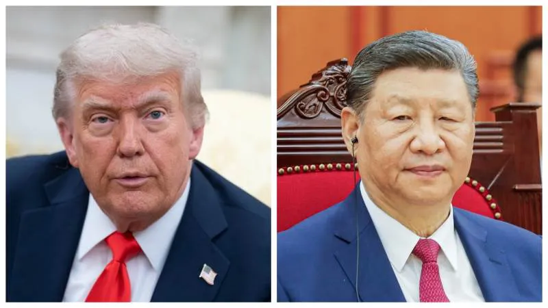 Donald Trump y Xi Jinping, 📷 EP A - E F E / CH R I S K L E P O N I S P O O L ( I ) / EP A - E F E / M I N H O A N G P O O L ( D