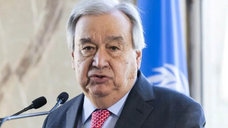 Antonio Guterres 📷 E P A - E F E / SALVADOREDINOLFI