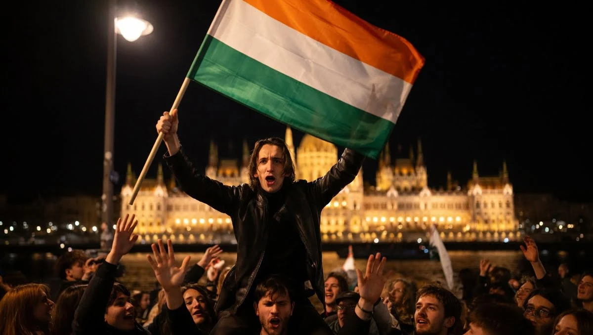 Ciudadanos celebrando en Hungría / The Times en Español