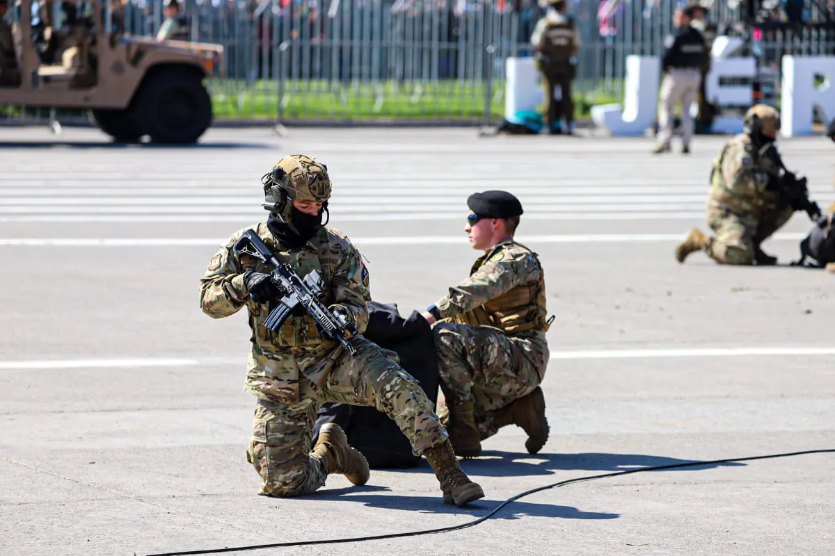 Gran Parada Militar 2025. Fotógrafo Cristian Daniel González Henríquez para The Times en Español