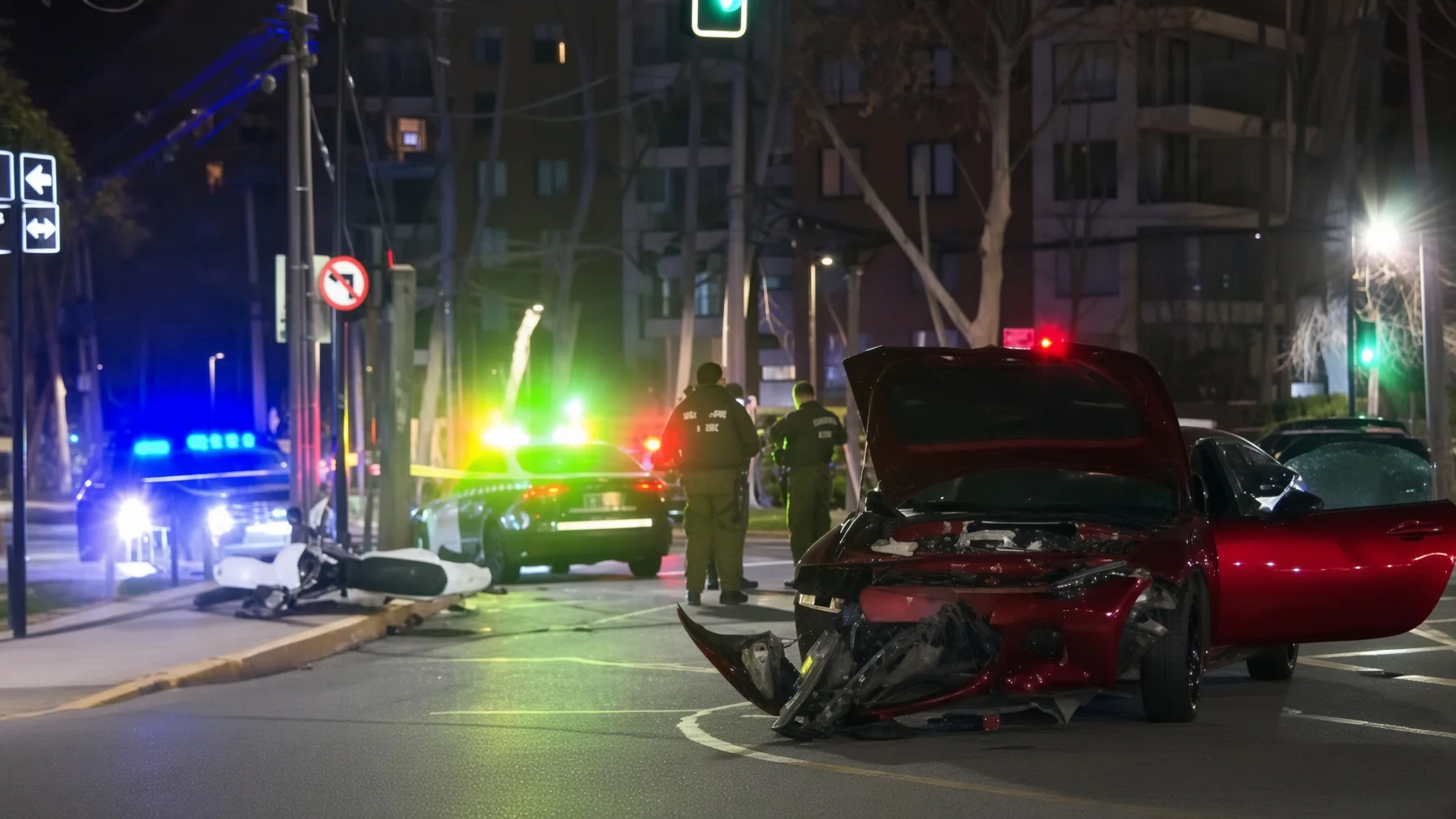 Neme relata su versión del choque con repartidor en Las Condes