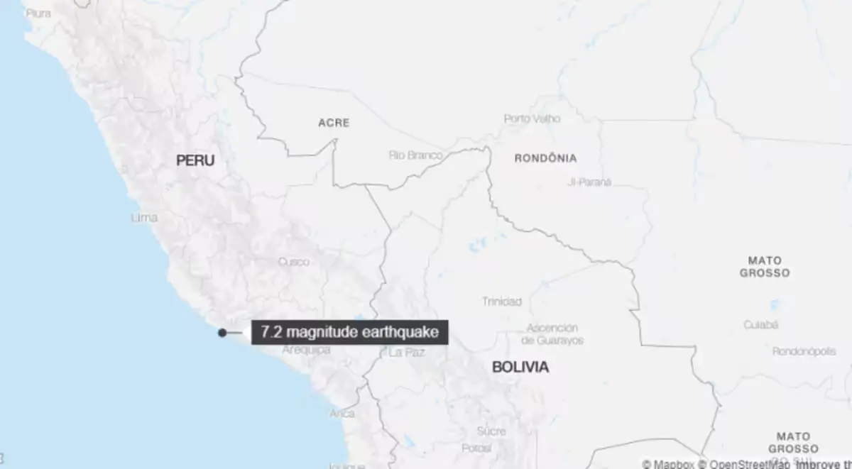 Terremoto de magnitud 7.2 sacude Ayacucho: profundidad limita daños y autoridades confirman ausencia de víctimas